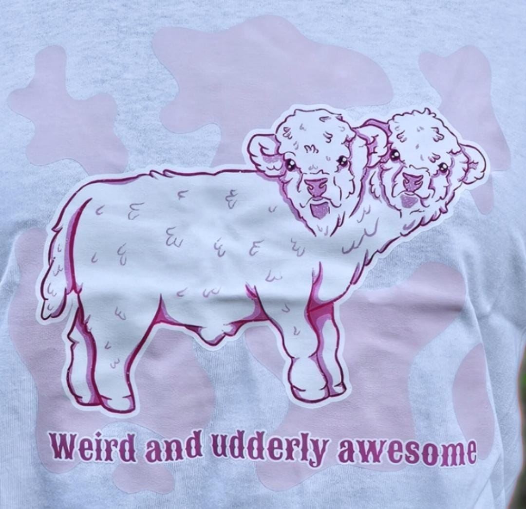 Two Headed Cow T-shirt