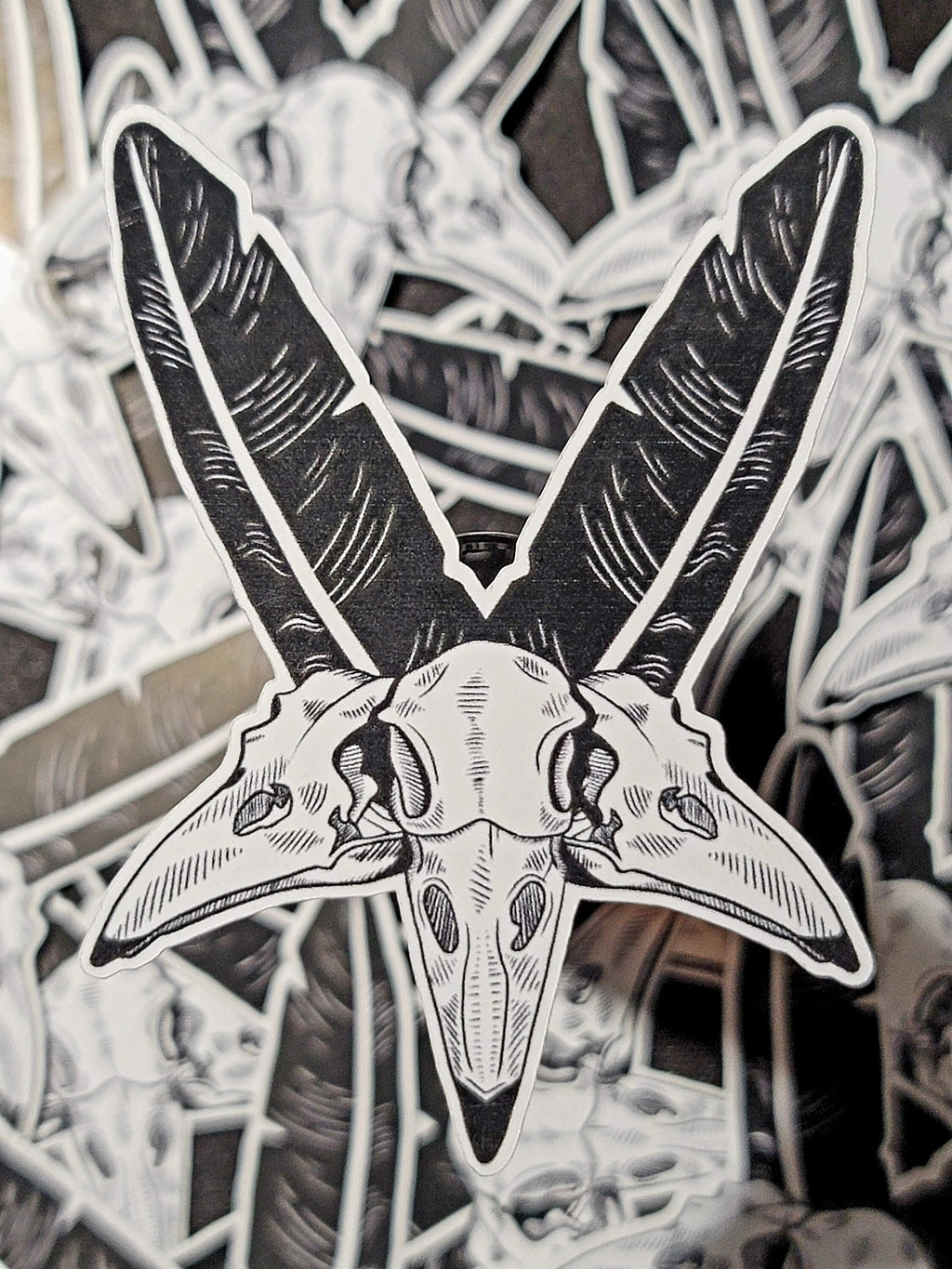 Murder of Ravens Sticker