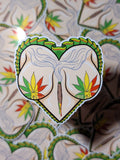 Smokin' Boobs Sticker