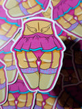 Pink Booty Sticker